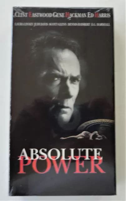 New Clint Eastwood Vhs Tapes Absolute Power In The Line Of Fire