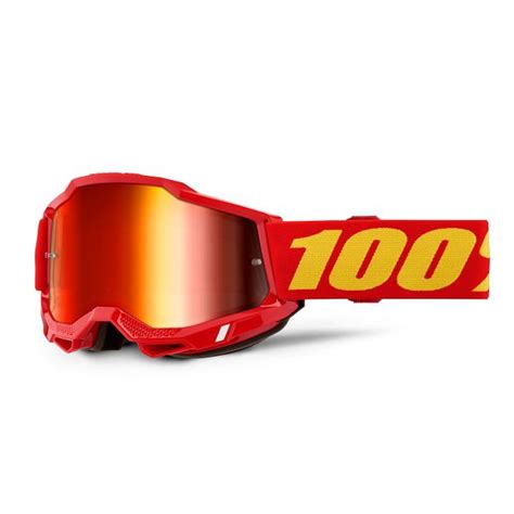 Masque Cross 100 Accuri 2 Rouge Iridium Rouge Au Meilleur Prix