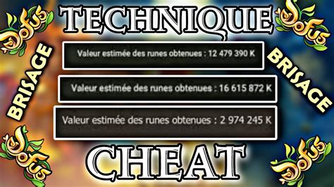 Meilleure Astuce Kamas Brisage Dofus Youtube