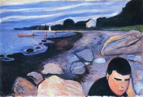 Melancholy, 1892 - Edvard Munch - WikiArt.org