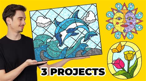 Inkscape Stained Glass Three Projects Youtube