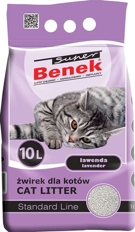 Super Benek Lawenda Żwirek bentonitowy Najtaniej Hurtownia