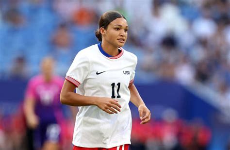 Team Usa Olympic Soccer Forward Sophia Smith In Images