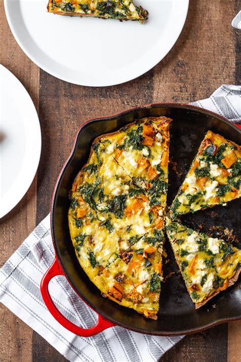 Sweet Potato And Kale Frittata Island Bakes