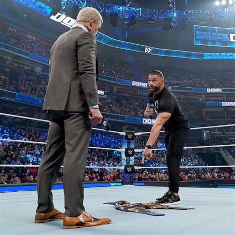 Roman Reigns And Cody Rhodes Friday Night Smackdown March