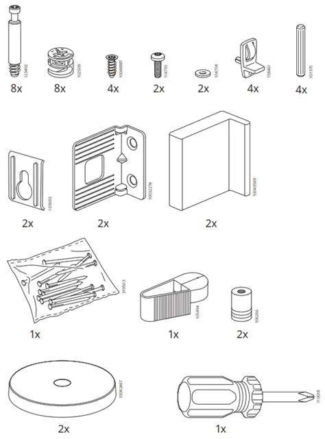 Ikea Nysjon 50 X 60 Cm Mirror Cabinet Instruction Manual