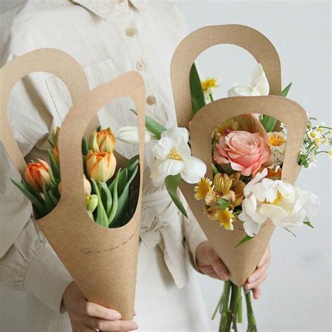 Flower Favor Box Flower Bouquet Boxes Single Flower Bouquet Bouquet