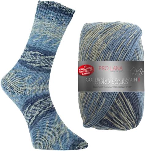 Pro Lana Fjord Socks Farbe Sockenwolle Musterbildend Wolle