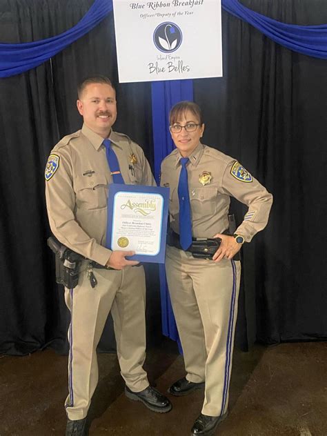 Mojave Chp Officer Wins ‘officer Of The Year Award News