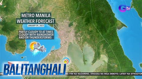 Local Thunderstorm Posibleng Maranasan Sa Ilang Bahagi Ng Metro Manila