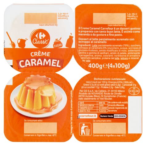 Carrefour Dessert Al Cr Me Caramel X G Carrefour