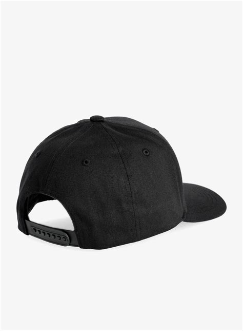 M Tze Salomon Logo Cap Deep Black