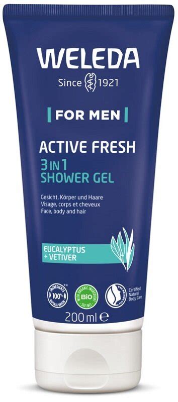 Doccia For Men Active Fresh 3in1 Shower Gel 200 Ml