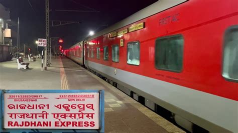 Bhubaneswar New Delhi Rajdhani Express Purulia Jn Tkd Wap