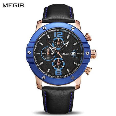 MEGIR Fashion Men S Quartz Watch Top Brand Luxury Business Casual