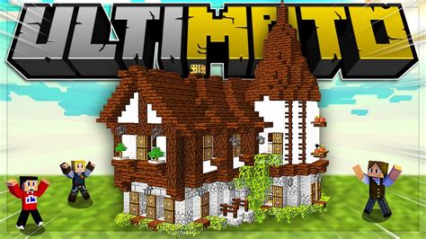 Minha Casa Na Vila Dos Youtubers Ficou Linda Minecraft Ultimato