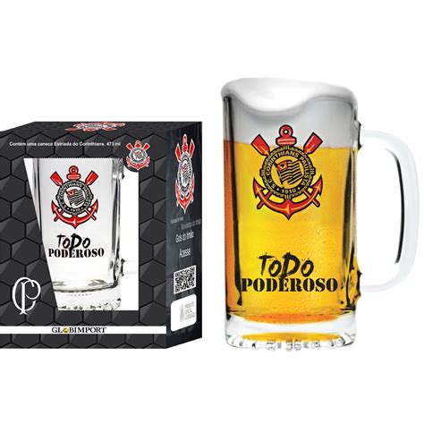 Caneca Personalizada Corinthians Oficial Licenciada 473 Ml Shopee