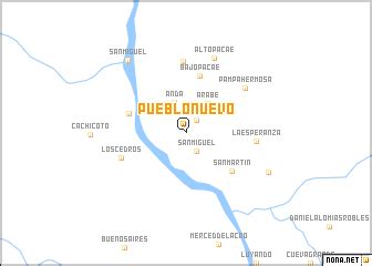 Pueblo Nuevo (Peru) map - nona.net