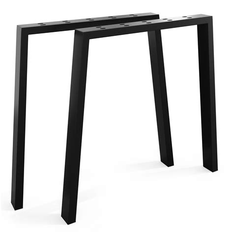 2 Piece Set Of U Shape Metal Table Legs Dein Experte Für Tischbeine