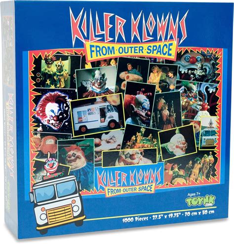 Toynk Killer Klowns From Outer Space Kollage Un Rompecabezas De