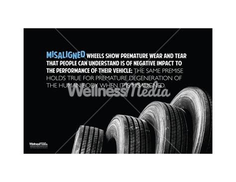 Chiropractic Tire Alignment Poster