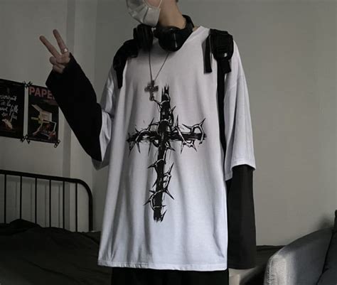 gothic emo  shirt sold  chazhan sku  printerval