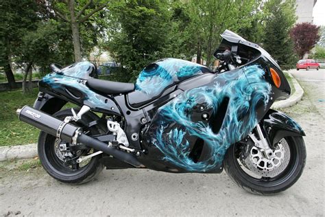 Custom Motorcycle Custom Airbrush Painting Motorcycle Service At