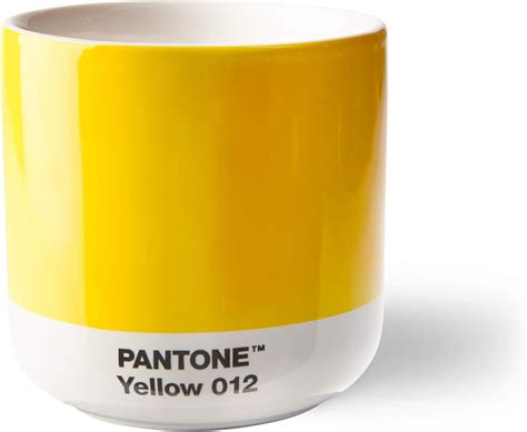 Amazon De Pantone Teebecher Porzellan Yellow St Ck Er Pack