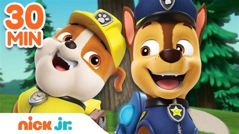 Paw Patrol Best Pup Friends Forever 💖 W Rubble Chase And Skye 30 Minute Compilation Nick Jr