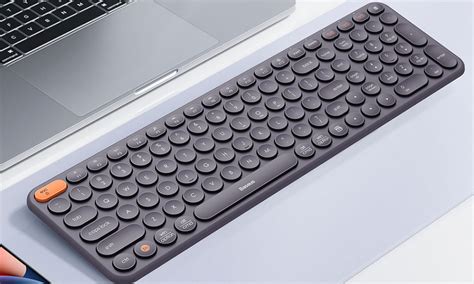 Baseus K01B Wireless Tri Mode Keyboard Frosted Gray OS Klawiatury