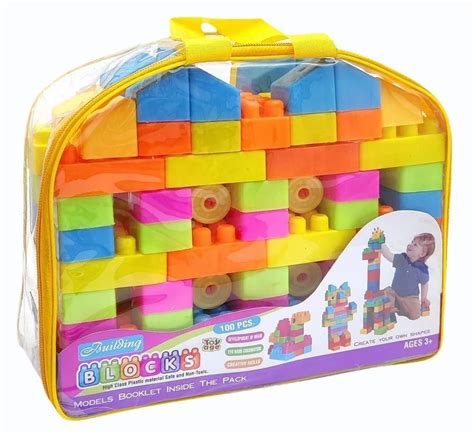 pc plastic building blocks age group   years  rs piece