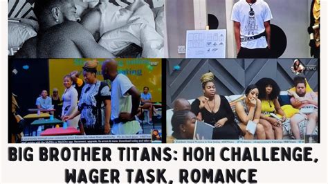 BIG BROTHER TITANS THE HOUSEMATES ROMANCE FIRST WAGER TASK HOH