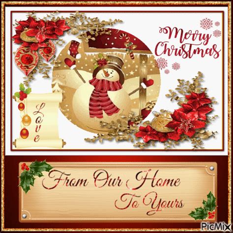 Merry Christmas Greetings From Our Home To Yours Pictures Photos And