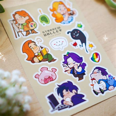 Stardew Valley Stickers Etsy