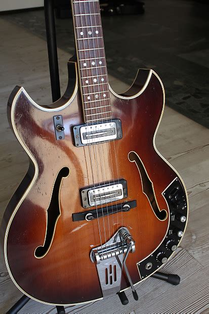 Hofner 4578 Vtz 196667 Sunburst Reverb