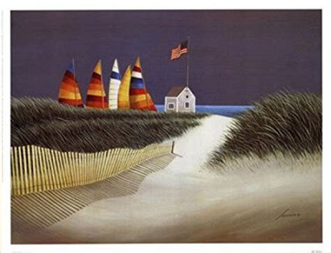 GetUSCart- Summer Rental - Poster by Lowell Herrero (17 x 13)