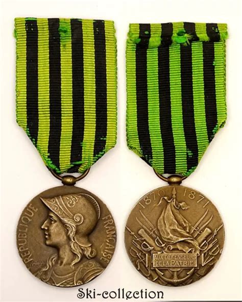 M Daille Comm Morative De La Guerre France Bronze Gros