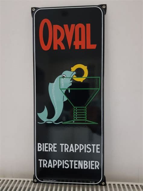 Emaillerie Belge Orval Emaille Bord Trappistenbier 1 Catawiki