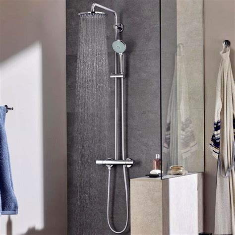 Grohe Euphoria Thermostatic Shower System Uk Bathrooms