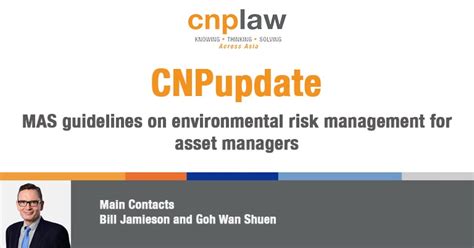 MAS Guidelines On Environmental Risk Management For Asset Managers