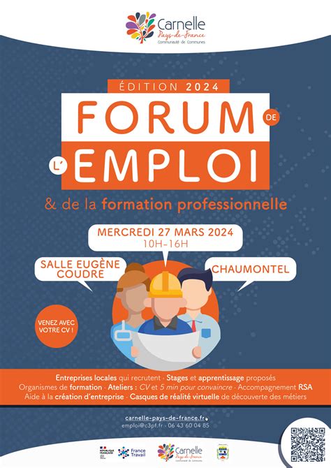 Forum De Lemploi Et De La Formation Professionnelle 2024 Carnelle