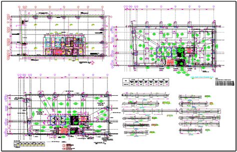 Roof Deck Framing Plan - Cadbull