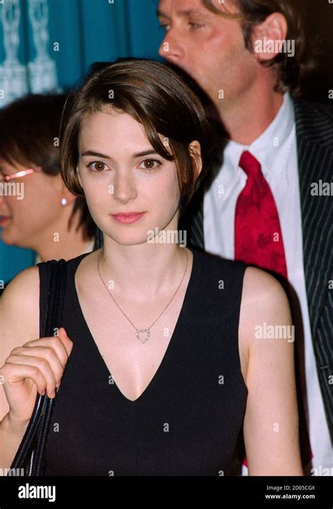 ARCHIVE: LOS ANGELES, CA. March 14, 1995: Actress Winona Ryder at the Academy Awards Nominees ...