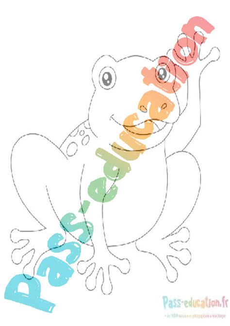 Coloriage Gratuit De Grenouilles T L Chargez Et Imprimez Des Dessins