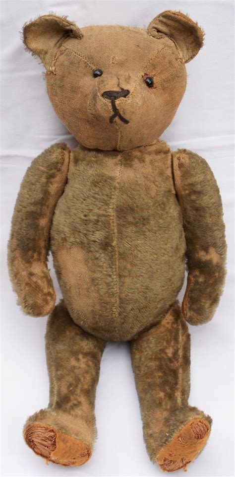 Antique C1905 Steiff Type Large 24 Tall Teddy Bear Glass Eyes Estate Find Nr Antique Price