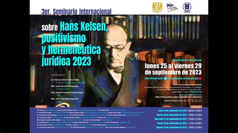 Er Seminario Internacional Sobre Hans Kelsen Positivismo Y