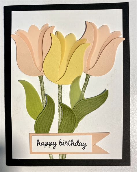 Stampin Up Timeless Tulips Tulips Card Flower Cards Cards Handmade