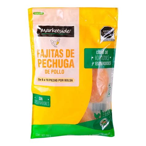 Fajitas De Pechuga De Pollo Marketside Congeladas G Walmart