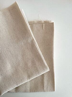 Monk Cloth Fabric For Punch Needle Embroidery Rug Hooking Linen 50 X