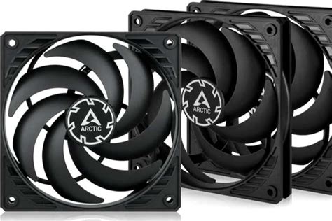 ARCTIC P12 Slim PWM PST 3 Piezas Ventilador PC 120mm Silencioso